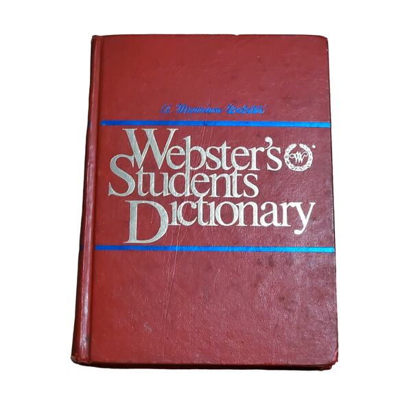 1974 Merriam Websters New Students Dictionary Vtg HC USA - Picture 1 of 11